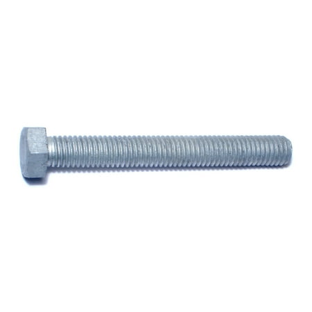 

1/2 -13 x 4 Hot Dip Galvanized Steel Coarse Thread Hex Cap Screws (25 pcs.)