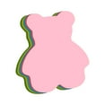 thumbnail image 2 of Shapes Sticky Notes,Heart Shape,Fluorescent Collection,Self-Stick Notes 100 sheets of paper, 2 of 6