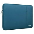 thumbnail image 5 of Mosiso Laptop Sleeve Bag for 2018-2022 MacBook Air 13 inch A2337 M1 A2179 A1932, MacBook Pro 13 M2 M1 A2338 A2289 A2251 A2159 A1989 A1706 A1708, Polyester Notebook Sleeve Case Cover, Deep Teal, 5 of 6