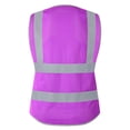 thumbnail image 4 of CNKOO  Safety Vest for Women with Pockets  Reflective Work Vest Breathable  Durable High Visibility Vest   Reflective Safety Vest  Industrial Vest  Breathable Vest  Lightweight Constructi, 4 of 4