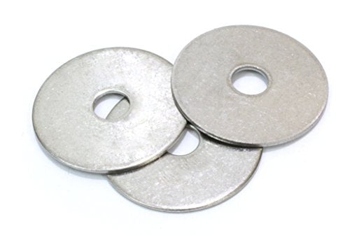 YOUR CHOICE  3/8 X 2" OD   STAINLESS STEEL FENDER WASHERS 