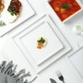 thumbnail image 3 of Stone + Lain Grace Stoneware Collection, Square Dinnerware Set, 12-Piece Service for 4, White, 3 of 6