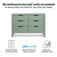 thumbnail image 3 of Carter's by Davinci Colby 6-Drawer Double Dresser, 3 of 6