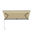 thumbnail image 5 of ALEKO 12' x 10' Manual Retractable Sand Patio Awning Sunshade, 5 of 8