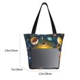 thumbnail image 3 of Bingfone Space Planet Women Shoulder Tote Bags Casual Bag Ladies Shopping Handbag, 3 of 7