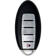 Car Keys Express Nissan Simple Key, 5 Button Smart Remote with Remote Start and Trunk Functions