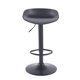 thumbnail image 3 of Sillas Shell para bar o para barra de cocina giratoria con respaldo reposapiés base metálica altura ajustable y ideal para barra de comedor cocina o bar 2 pzas, 3 of 4