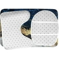 thumbnail image 6 of Bath Mat for Bathroom Rugs Navy Blue Marble Gold Abstract Sets 3 Piece Shower Mats Memory Foam Non Slip Toilet Tub Floor Rug Soft Thick Light Luxury Absorbent Washable for Home Hotel Decor, 6 of 6