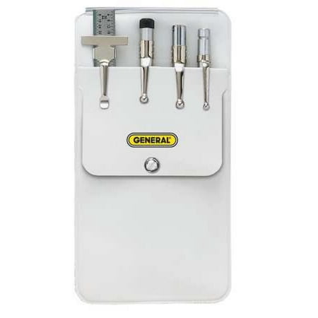 GENERAL TOOLS S008 Pocket Tool Kit,4 PC