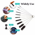 thumbnail image 1 of Cleaning Brush [10 Pieces], Cleaning Brush, Straw Brush, for Narrow Containers and Small Corners, for Example Kettle, Teapot, Keyboard, Straw (Black), 1 of 3