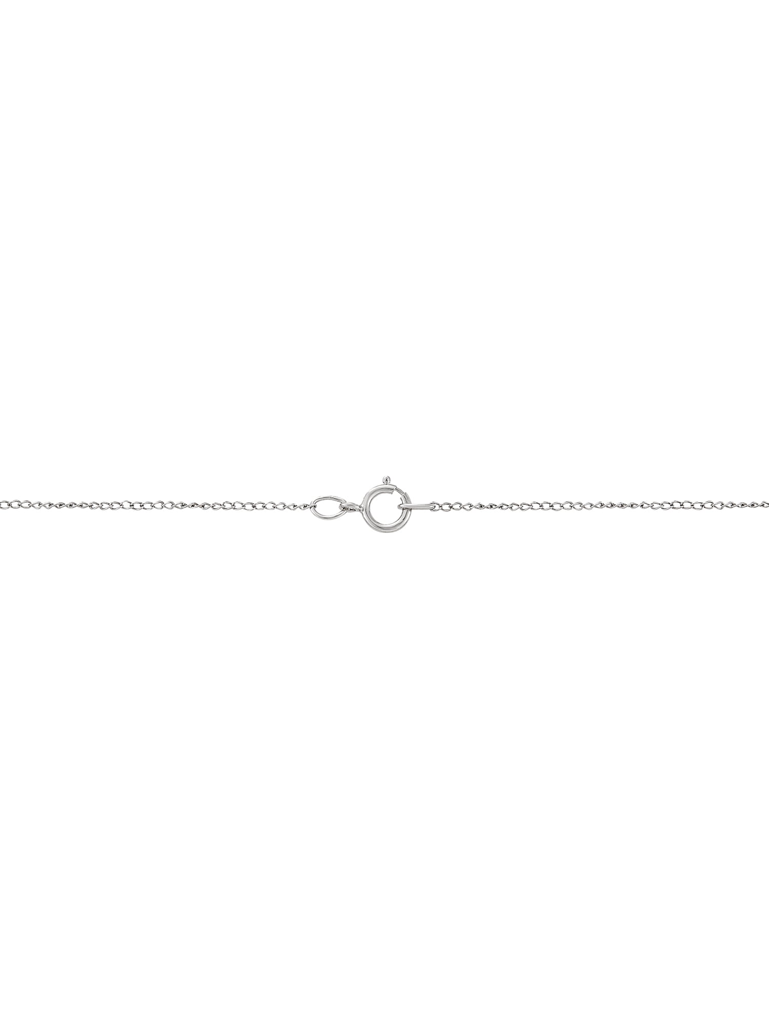 Brilliance Fine Jewelry Sterling Silver "I Love You" and Painted Rose Heart Locket Necklace, 18"