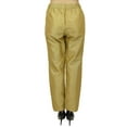 thumbnail image 6 of Phagun Women's Beige Dupion Pants High Waist Narrow Bottom Trousers-XX-Large, 6 of 8