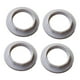 thumbnail image 4 of 4 piezas E14 E12 Anillos exteriores Portalámparas E14 Anillos de casquillo de lámpara Virola Base de bombilla blanco, 4 of 9