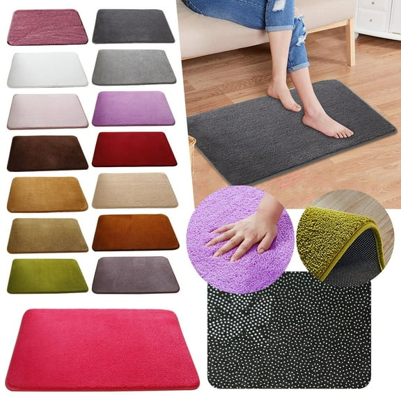 1Pc Carpet Carpet Welcome Decor Day Room Living Doormats Carpet Home Carpets Bathroom Products Long Hair 40X60Cm Carpet