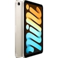 thumbnail image 3 of Paquete Apple iPad Mini 6 (256 GB, celular, Starlight) con funda de cachemira morada, 3 of 9