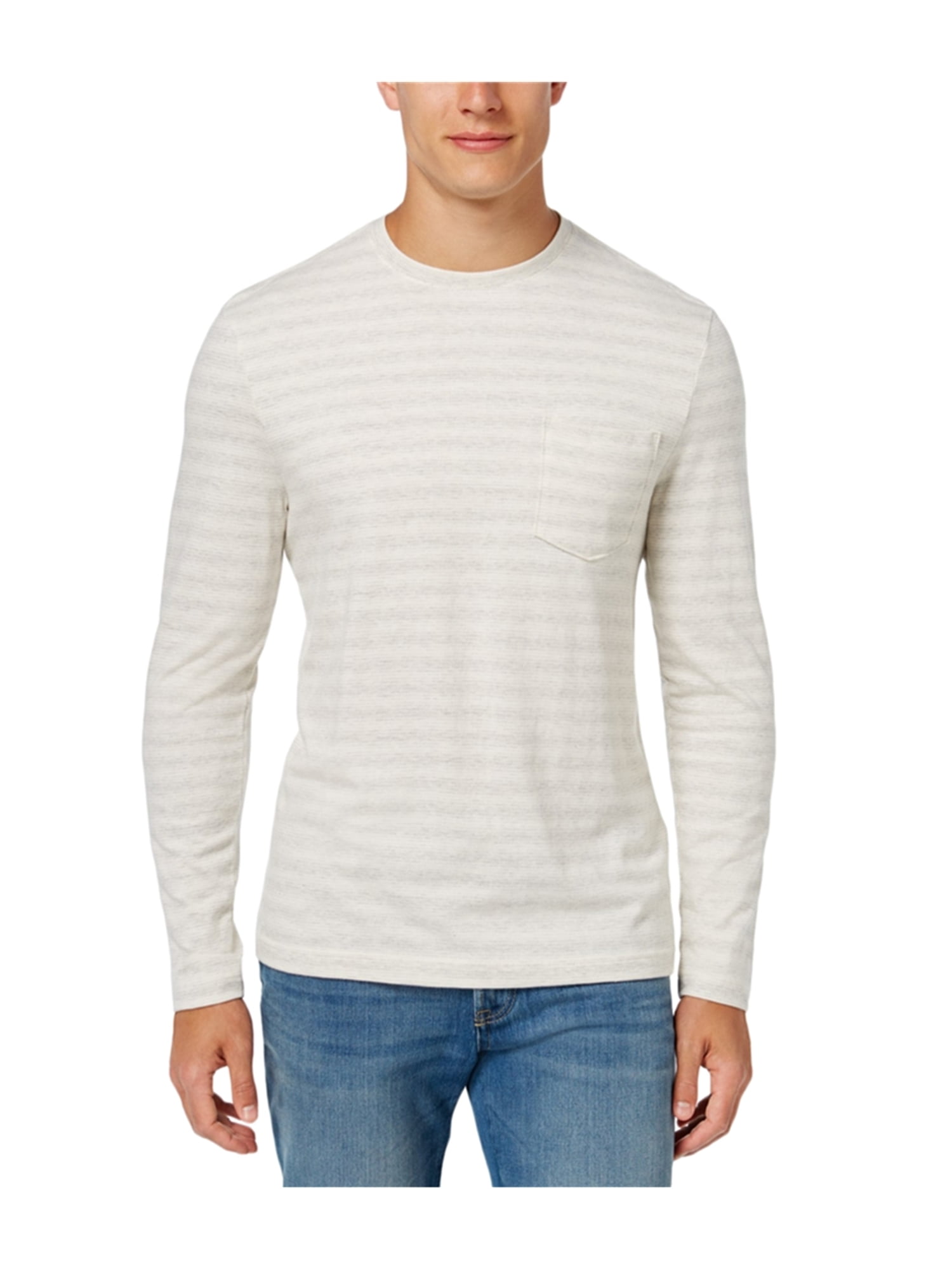 Club Room Mens Stripes Basic T-Shirt