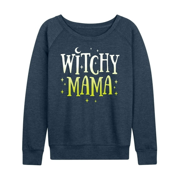 Instant Message - Witchy Mama - Women's Lightweight French Terry Long Sleeve Shirt