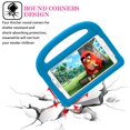 thumbnail image 5 of Samsung Galaxy Tab 8.0 inch Kids Case, Dteck EVA Foam Shockproof Drop Proof Handle Kickstand Protective Cover For Samsung Galaxy Tab 4 / Tab E / Tab A 8.0" Tablet, Blue, 5 of 7