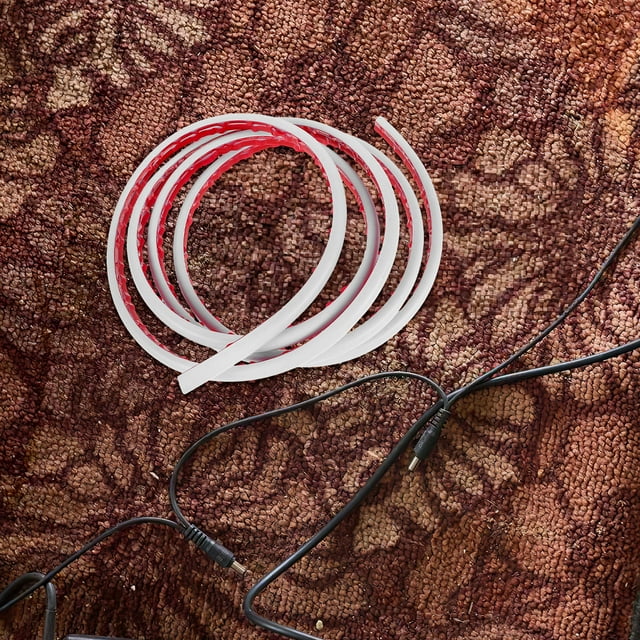 GOOHOCHY Wire Cover for Floor Wall Cord Cover Multi Soft Rubber Cable Management Public Spaces 1Set