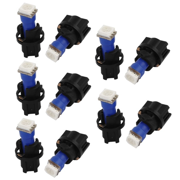 T5 Pc74 Socket Azul Luz 1 Led 5050Smd Señalizadoras de Tablero Panel