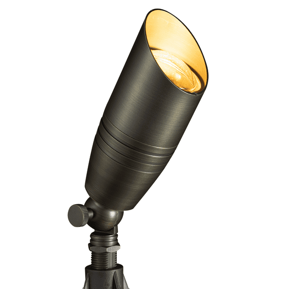 Gardenreet Solid Brass Landscape Spotlight,12V Low Voltage Uplight Outdoor LED Landscape Light Fixture Without Bulb