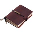 thumbnail image 1 of Handmade Traveler's Notebook, Leather Travel Journal Notebook for Men & Women, Perfect for Writing, 1 of 5