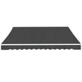 thumbnail image 3 of vidaXL Folding Awning Manual Operated 196.9" Anthracite, 3 of 12
