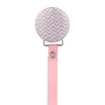 thumbnail image 1 of Chevron Design Ribbon Pacifier Clip, 1 of 4