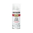 thumbnail image 3 of (2 pack) Clear, Rust-Oleum Stops Rust Protective Enamel Satin Spray Paint-285092, 12 oz, 3 of 12