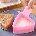 thumbnail image 4 of Onigiri Mold Triangle, 2 Pack Large Rice Ball Mold Sushi Makers, Japanese Rice Cooker Kit for Lunch Bento, 4 of 5