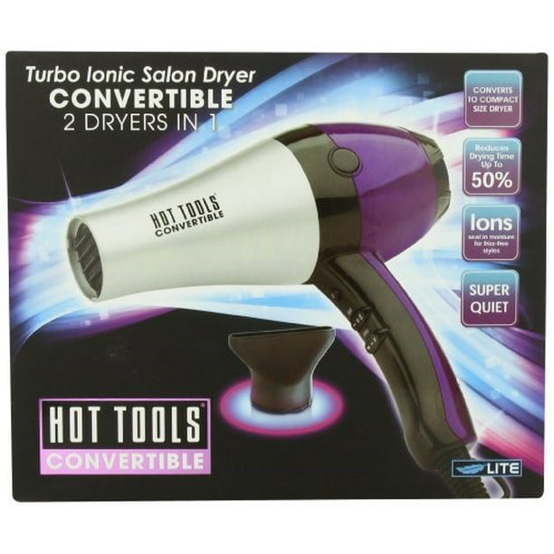 Hot Tools Dryer Turbo Ionic Convertible Hair Dryer - Walmart.com
