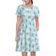 thumbnail image 1 of Disketp Sea Turtle para Vestido de Manga Corta para Mujeres, Vestidos de Verano para Mujeres, Casual y Holgado para la Playa, 1 of 6