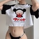 thumbnail image 1 of Pucca streetwear fairy grunge fairycore crop top girl Kawaii goth Ropa De Los Años 90, 1 of 4