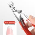 thumbnail image 5 of Nail Extension Clipper U-Shaped Pointed Pliers Acrylic Nail Pliers Professional Stainless Manicure False Nails Trimmer False Gel Sharp Pedicure Nail Tools, 5 of 5