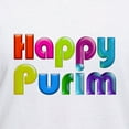 thumbnail image 3 of CafePress - Happy Purim T Shirt - Womens Cotton V-Neck T-shirt, 3 of 4