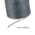 thumbnail image 3 of Uxcell 98 Yards 150D/0.8mm Leather Sewing Thread Polyester Waxed Cord, Dim Gray, 3 of 5