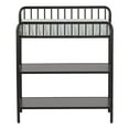Little Seeds Rowan Valley Lanley Crib and Changing Table Set, Black