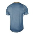 thumbnail image 5 of Rvwovn Men's Raglan Short Sleeve Shirts, Crewneck Exposed Seams Slim Fit Casual Tees Daily Wear, 5 of 7