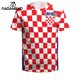 thumbnail image 2 of Camisetas de fútbol de Croacia de verano para hombre y mujer de NADANBAO, camisetas deportivas, camisetas de fútbol con impresión 3D, camiseta de fitness, 2 of 5