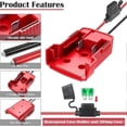 thumbnail image 3 of Power Wheel Adapter Compatible Milwaukee M18 Battery 18V Converter with Fuses and Wire Terminals 2 Packs_Kvalitetsprodukter-2 Pack Gift, 3 of 5