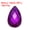 Purple 6x10mm, variant on Uxcell 100Pcs Flat Back Acrylic Teardrop Gems 6x10mm Artificial Rhinestones Dark Blue
