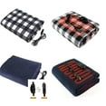thumbnail image 1 of Multifunctional 12v Electric Heated Blanket Car Soft Travel Camping Rug Caravan, 1 of 4