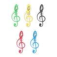 thumbnail image 1 of 5 Pcs Support de Musique Porte-Notes Matériau Durable PP et Acier pour Divers Matériaux de Lecture, 1 of 8