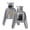 Gray, variant on Jay Wheeler TRAPPii Tour Cat Ear Hoodie Fashion Sweatshirt Hip Hop Short Clothes