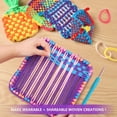 thumbnail image 3 of Kit de telar DDAI para niños y adultos con trabillas para manualidades, 3 of 9