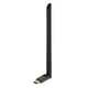 thumbnail image 1 of Adaptador WiFi Receptor Dongle WiFi de doble banda con antena Adaptador de red inalámbrica USB 2.0, Negro seitruly EL001582-02B, 1 of 2