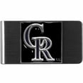 thumbnail image 2 of MLB Colorado Rockies Large Metal Money Clip, 2 of 3