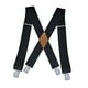 thumbnail image 3 of Tirantes para hombre Salvador en Forma de X 5 cm de Ancho negro, 3 of 7