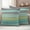 Gray Green Mint Green, variant on Pink Orange Boho Outdoor Waterproof Pillow Covers, Vintage Ethnic Tribe Abstract Art Decorative Square Throw Pillowcase Sofa Cushion Sham for Patio/Couch/Chair, 18"x18" 2 Pack