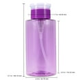 thumbnail image 4 of Pana High Quality 10 oz Liquid Pump Dispenser - Purple (2 Bottles), 4 of 4